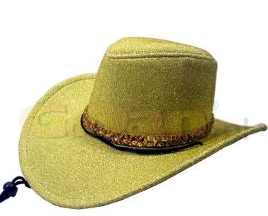 cowboy / western kalap - arany színű